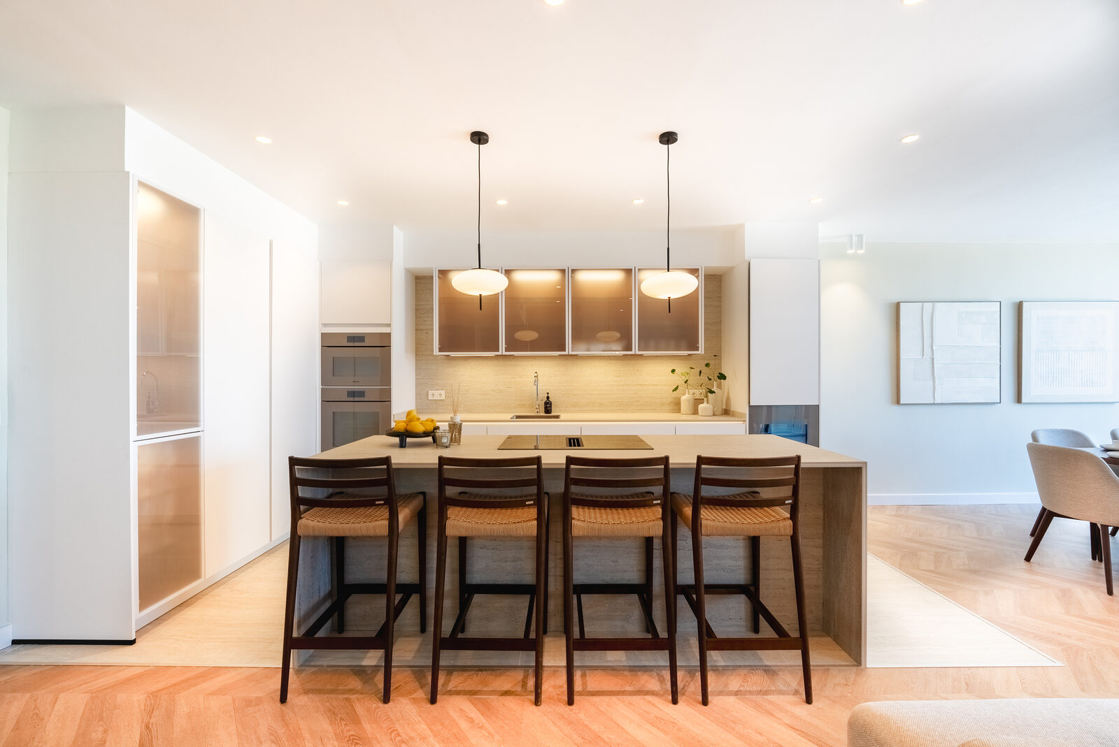 Casa Marisal — Nobilia kitchen with sculptural island